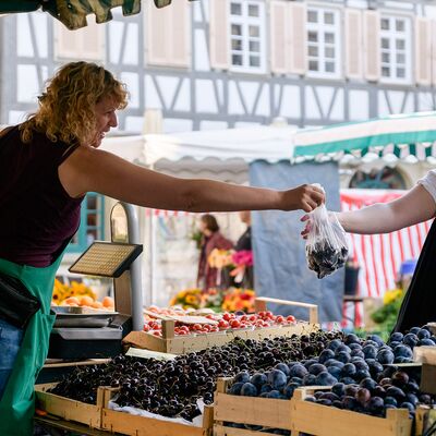 Markt Winnenden (Foto: Haase, Amt 40)