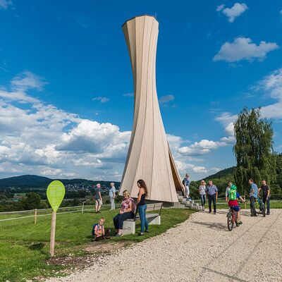 Turm an der Birke in Urbach (Foto: Heiko Potthoff)